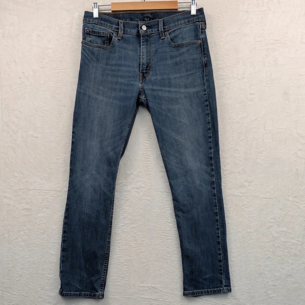 Levi's 511 Jeans Men's 33x29 Blue Faded Slim Fit Red Tab Americana Streetwear